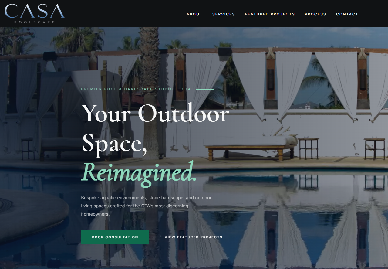 Casa Poolscape case study